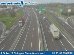 Imagen de vista previa de la cámara web Bologna - A14 - KM 16 